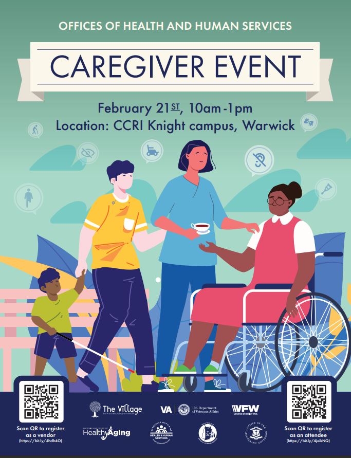 Caregiver Summit Rhode Island 2025 Poster